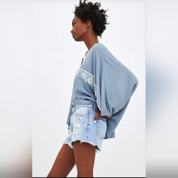 Zara Embrodiery Long Sleeve Tunic - Picture 2 of 9